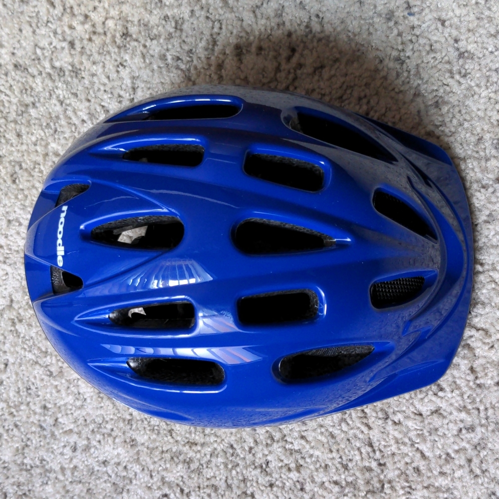 Joovy Noodle Multi-Sport Helmet XS-S, Kids Adjustable Bike Helmet, Blueberry